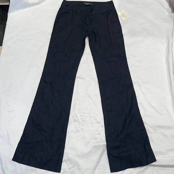 New Guess Marciano Linen Palazzo Wide Leg Pants 00 XS - Picture 2 of 7